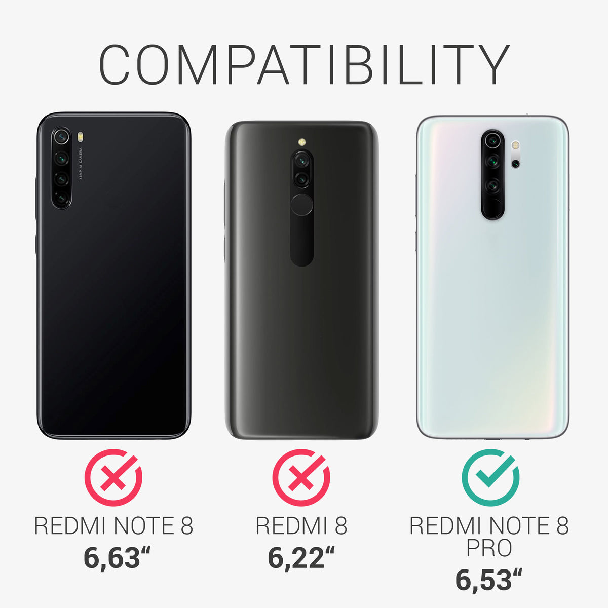 Xiaomi Redmi Note 8 Pro Silikon Handyhülle