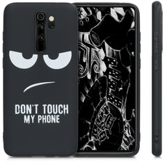 Xiaomi Redmi Note 8 Pro Silikon Handyhülle Don't Touch My Phone