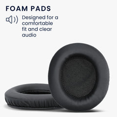 kwmobile Ohr Polster für Beyerdynamic T70P/T90/DT770/DT880/DT990 Ohrpolster Ersatz Ohrpolster Kopfhörer Ersatzteile
