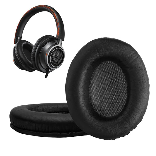 kwmobile 2x Ohr Polster für Philips L1 / L2 Fidelio L2BO Ohrpolster - Ersatz Ohrpolster - Kopfhörer Ersatzteile - Kopfhörer Ersatzpolster für Over Ear Headphones Schwarz  