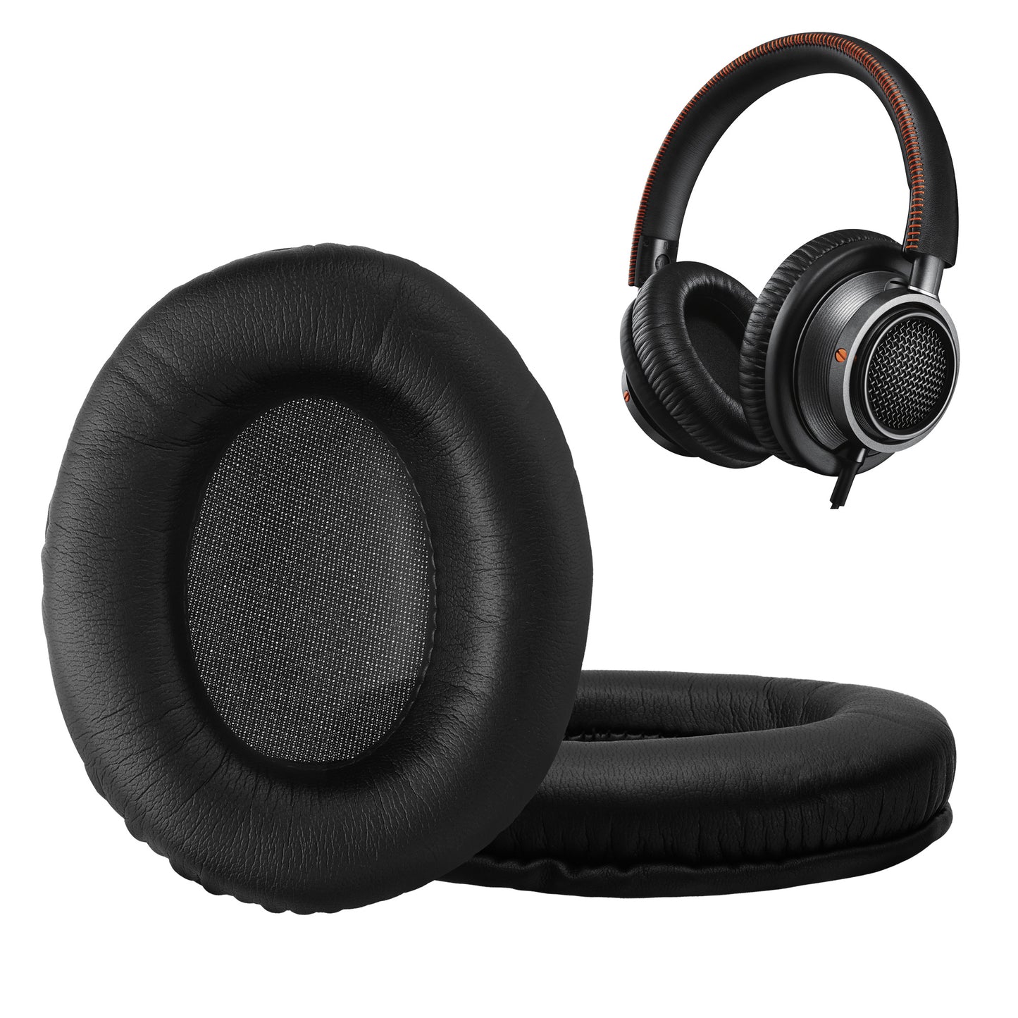kwmobile Ohr Polster für Philips L1 / L2 Fidelio L2BO Ohrpolster Ersatz Kopfhörer Ersatzteile Ersatzpolster Over Ear Headphones