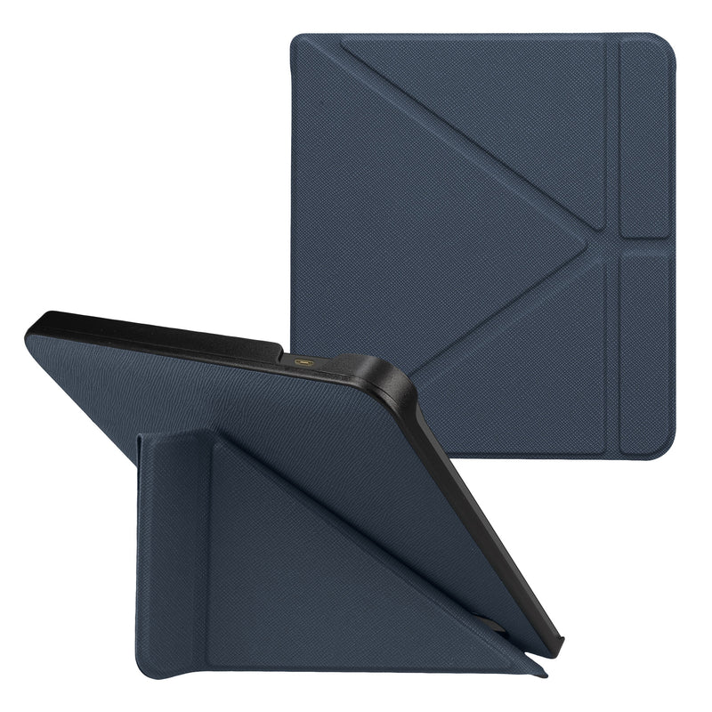 kwmobile Schutzhülle für Kobo Libra H2O Hülle - eReader Klapphülle mit Auto Sleep Funktion - Cover mit Ständer