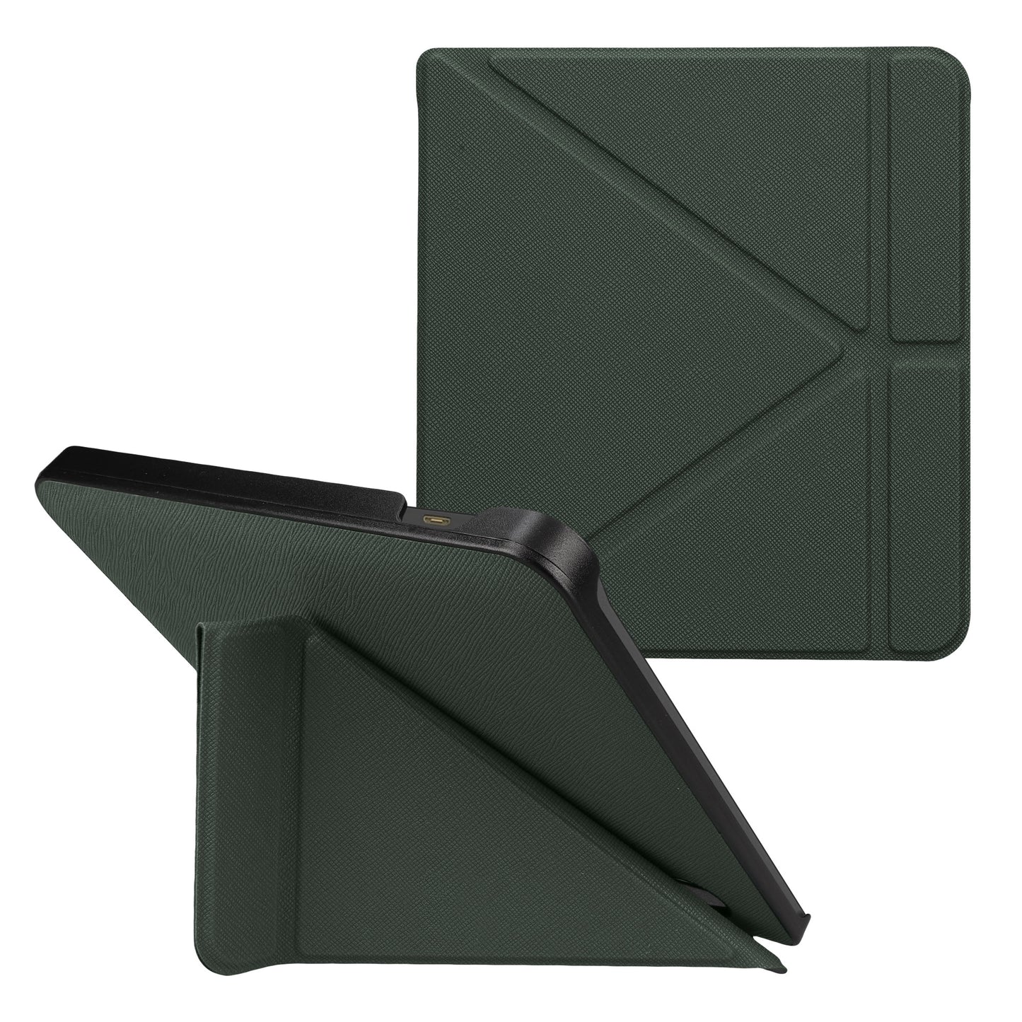 kwmobile Schutzhülle für Kobo Libra H2O Hülle - eReader Klapphülle mit Auto Sleep Funktion - Cover mit Ständer