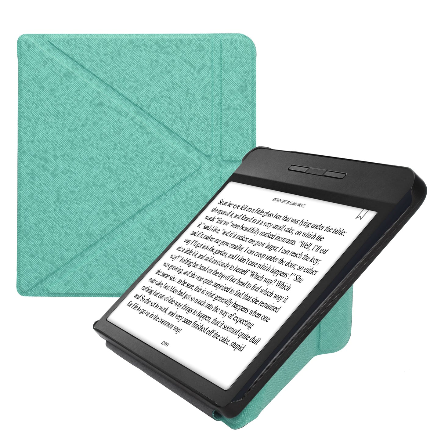 kwmobile Schutzhülle für Kobo Libra H2O Hülle - eReader Klapphülle mit Auto Sleep Funktion - Cover mit Ständer