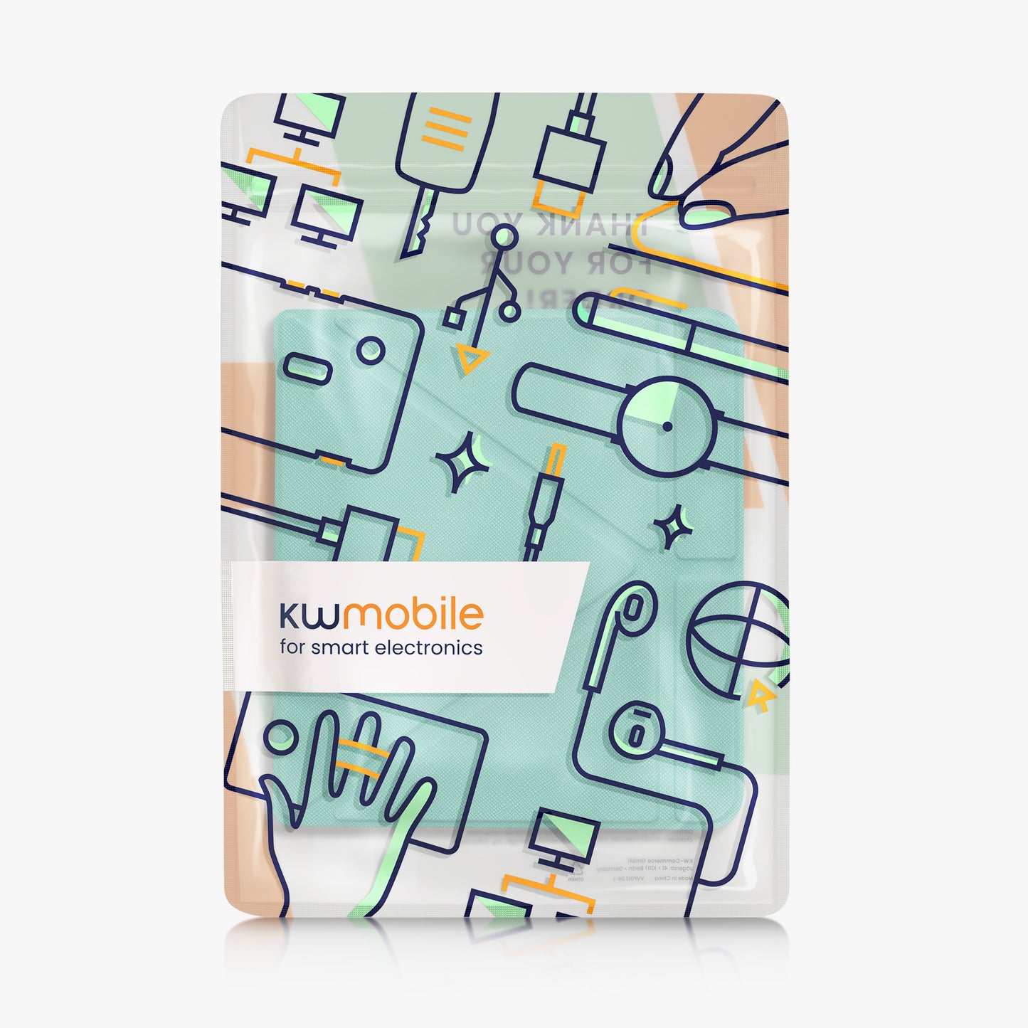 kwmobile Schutzhülle für Kobo Libra H2O Hülle - eReader Klapphülle mit Auto Sleep Funktion - Cover mit Ständer
