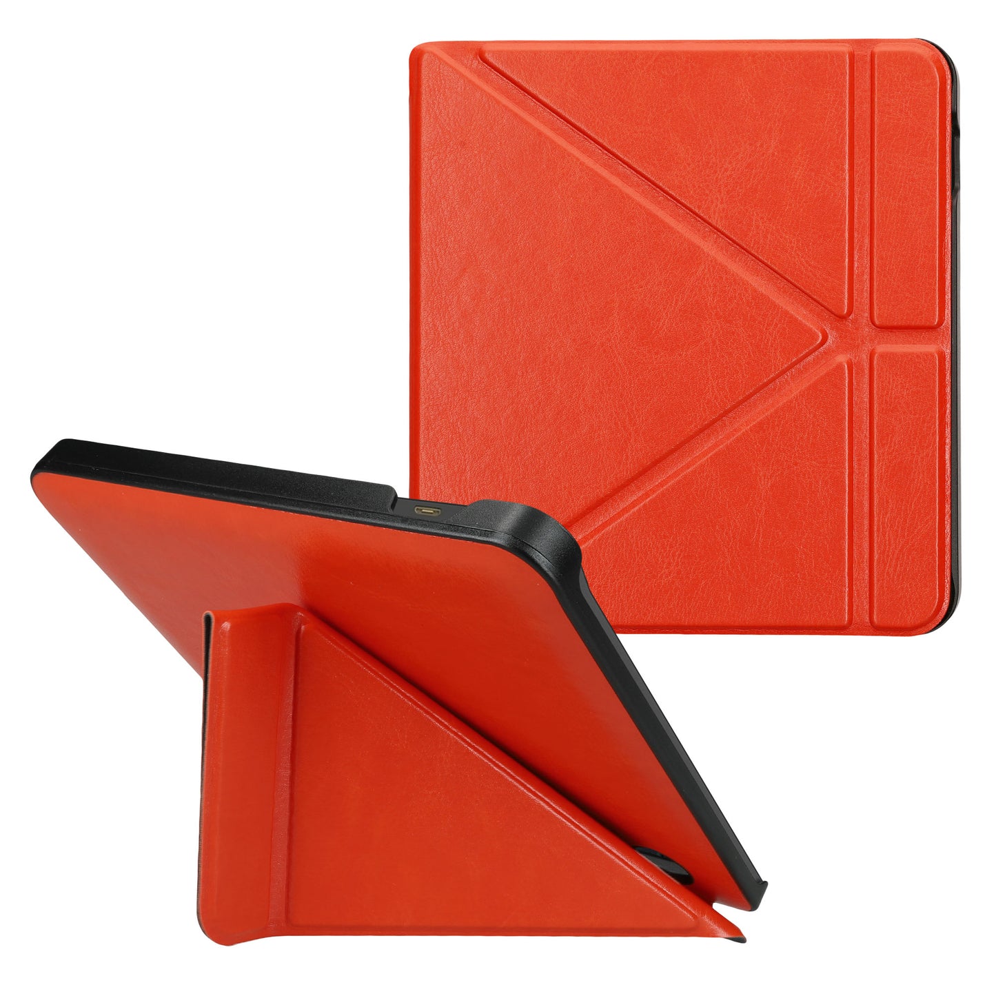 kwmobile Schutzhülle für Kobo Libra H2O Hülle - eReader Klapphülle mit Auto Sleep Funktion - Cover mit Ständer