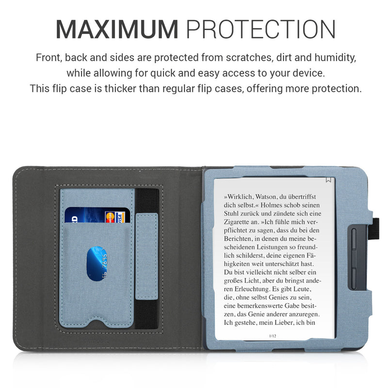 Kobo Libra H2O mit Handschlaufe Flip Case