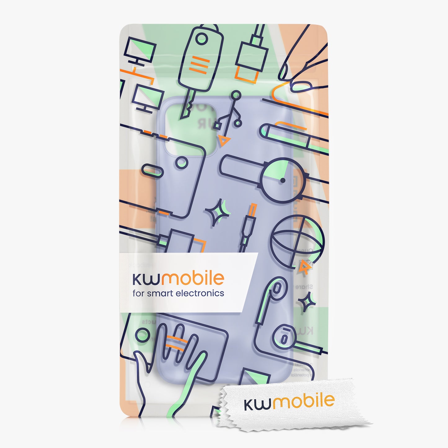 kwmobile Handyhülle für Google Pixel 4 - Kabelloses Laden - Schutzhülle Cover