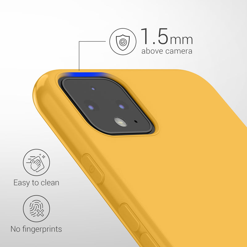 kwmobile Handyhülle für Google Pixel 4 - Kabelloses Laden - Schutzhülle Cover