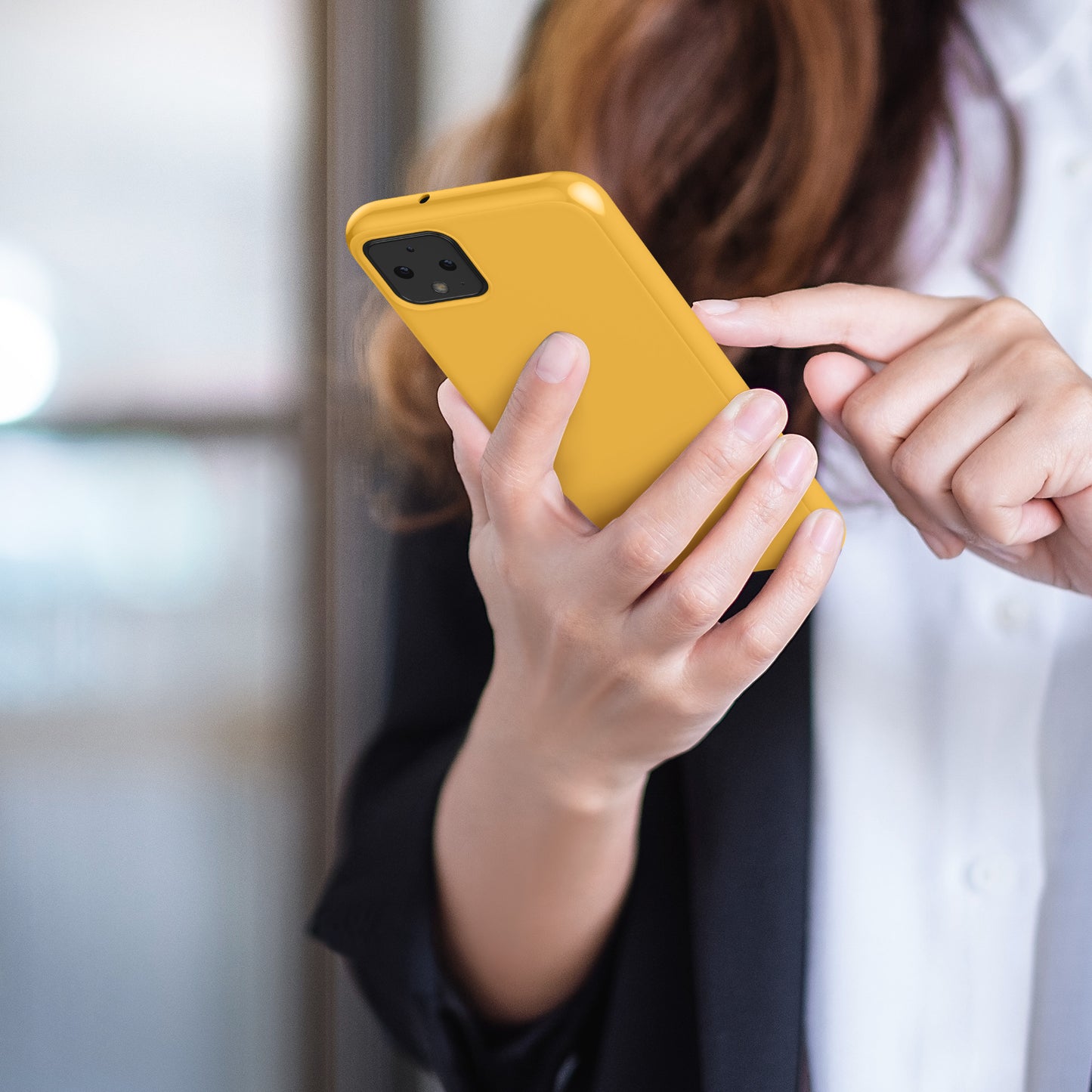 kwmobile Handyhülle für Google Pixel 4 - Kabelloses Laden - Schutzhülle Cover
