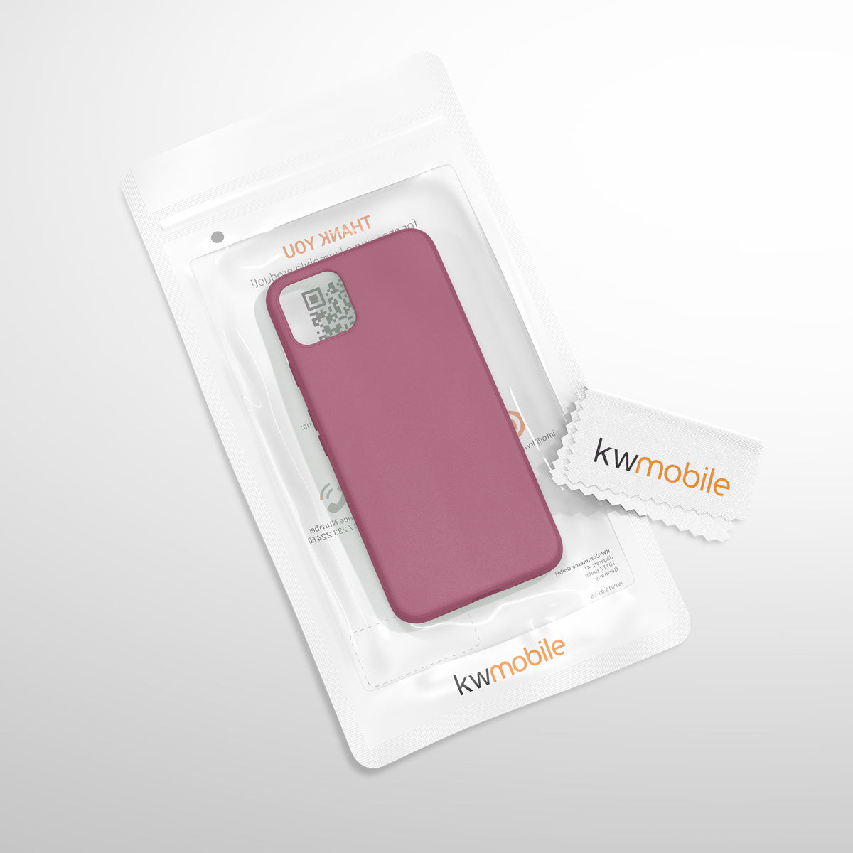 kwmobile Handyhülle für Google Pixel 4 - Kabelloses Laden - Schutzhülle Cover
