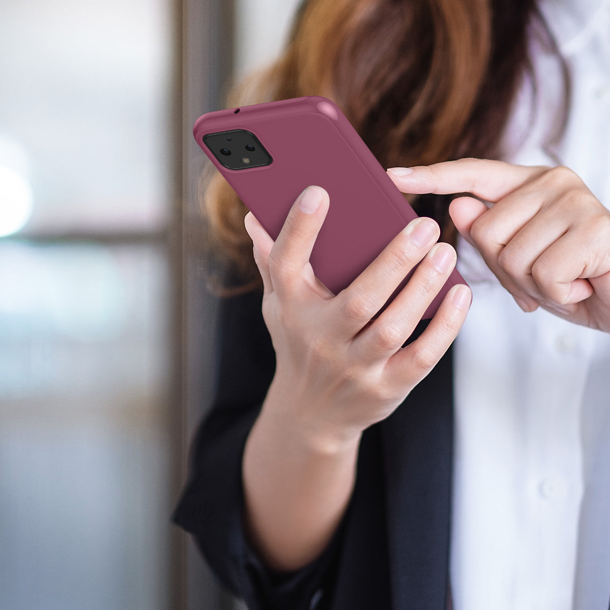 kwmobile Handyhülle für Google Pixel 4 - Kabelloses Laden - Schutzhülle Cover
