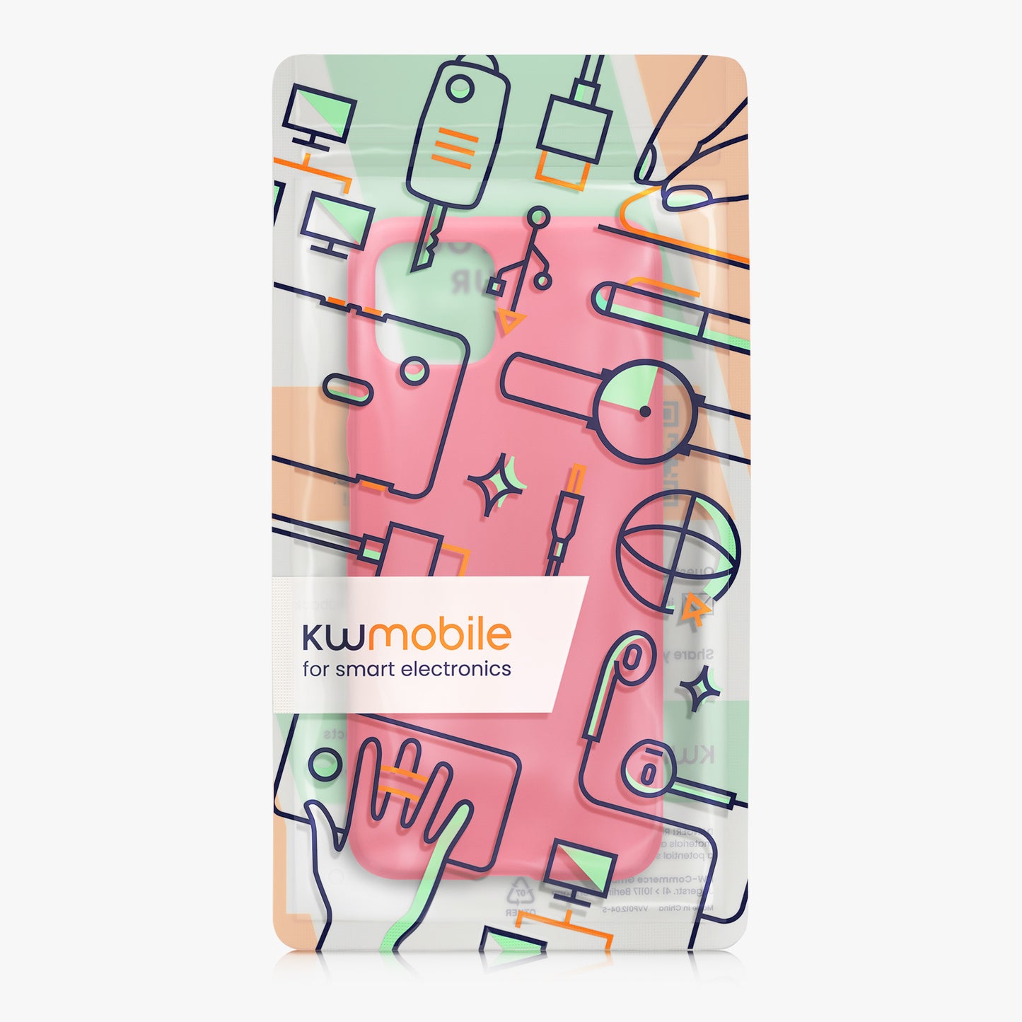 kwmobile Handyhülle für Google Pixel 4 - Kabelloses Laden - Schutzhülle Cover