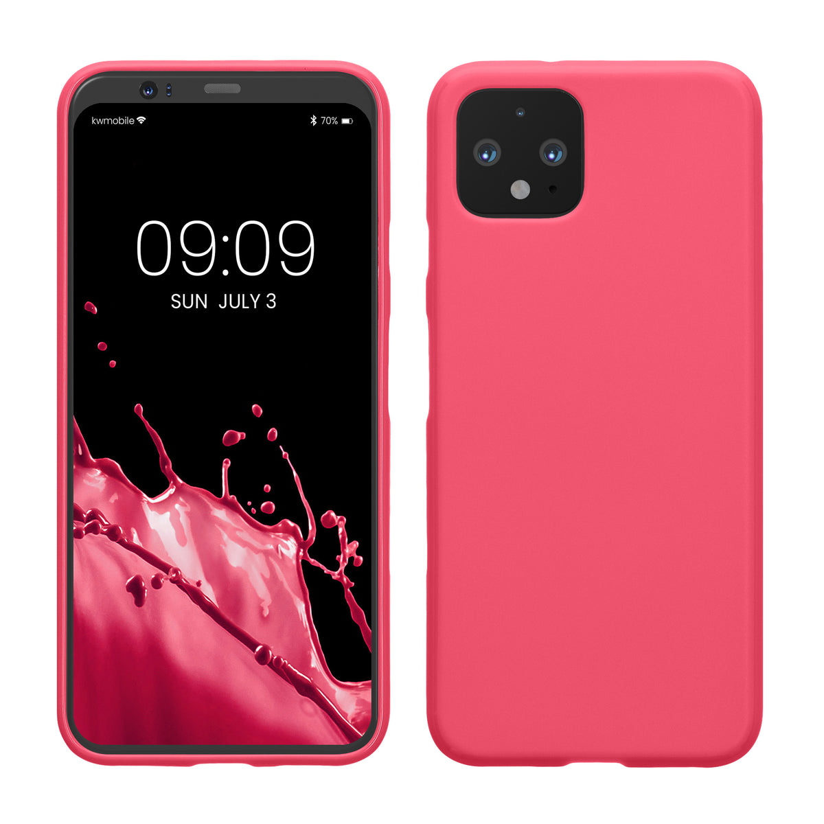 kwmobile Handyhülle für Google Pixel 4 - Kabelloses Laden - Schutzhülle Cover