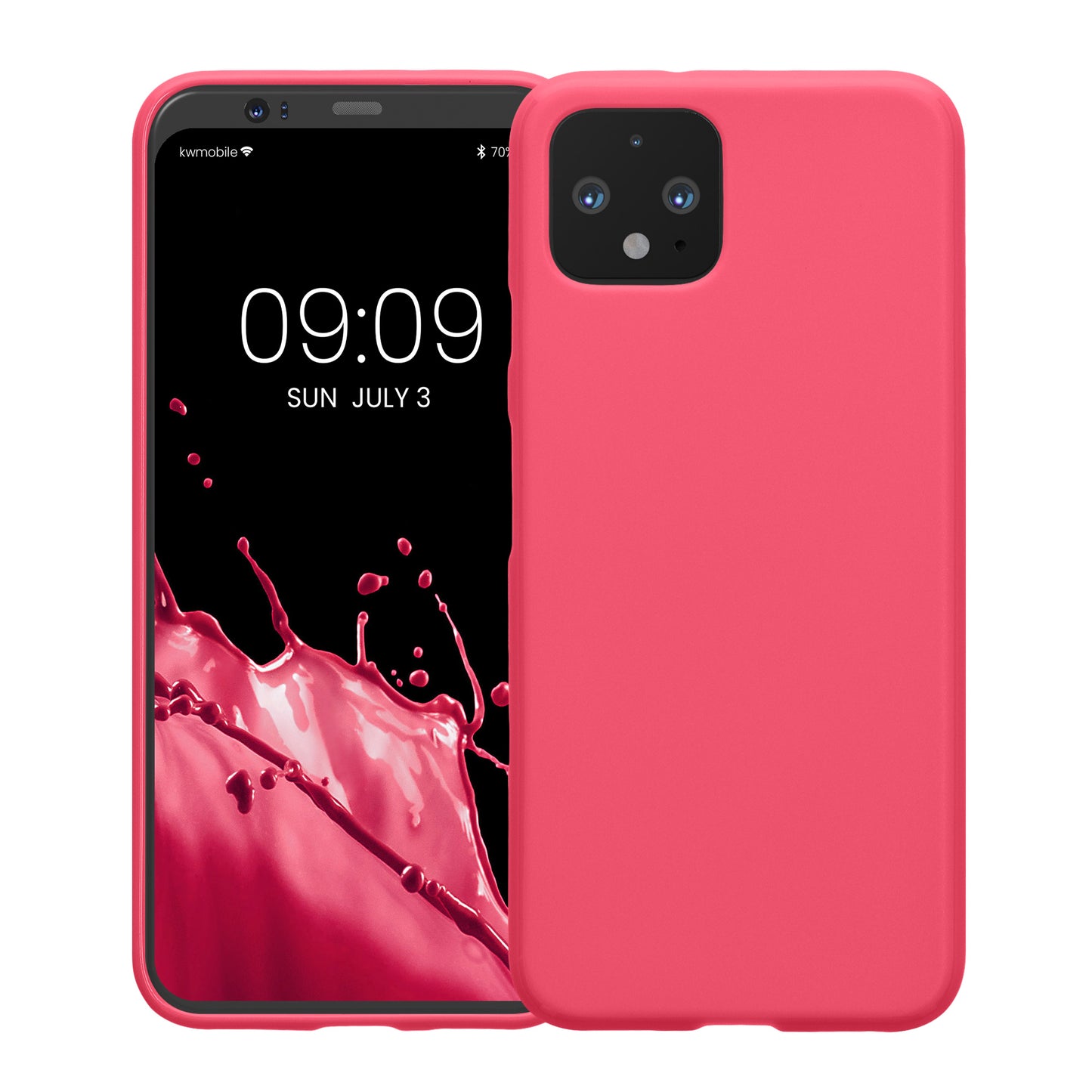 kwmobile Handyhülle für Google Pixel 4 - Kabelloses Laden - Schutzhülle Cover