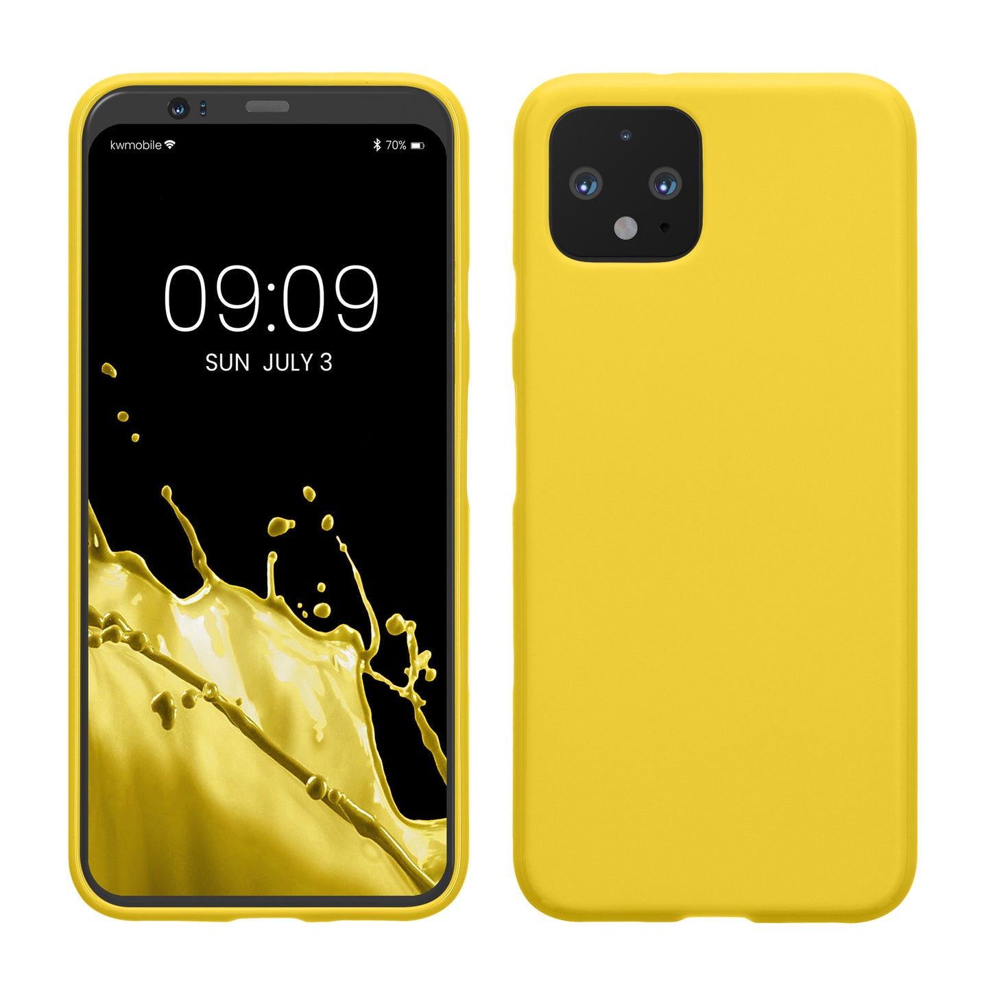 kwmobile Handyhülle für Google Pixel 4 - Kabelloses Laden - Schutzhülle Cover