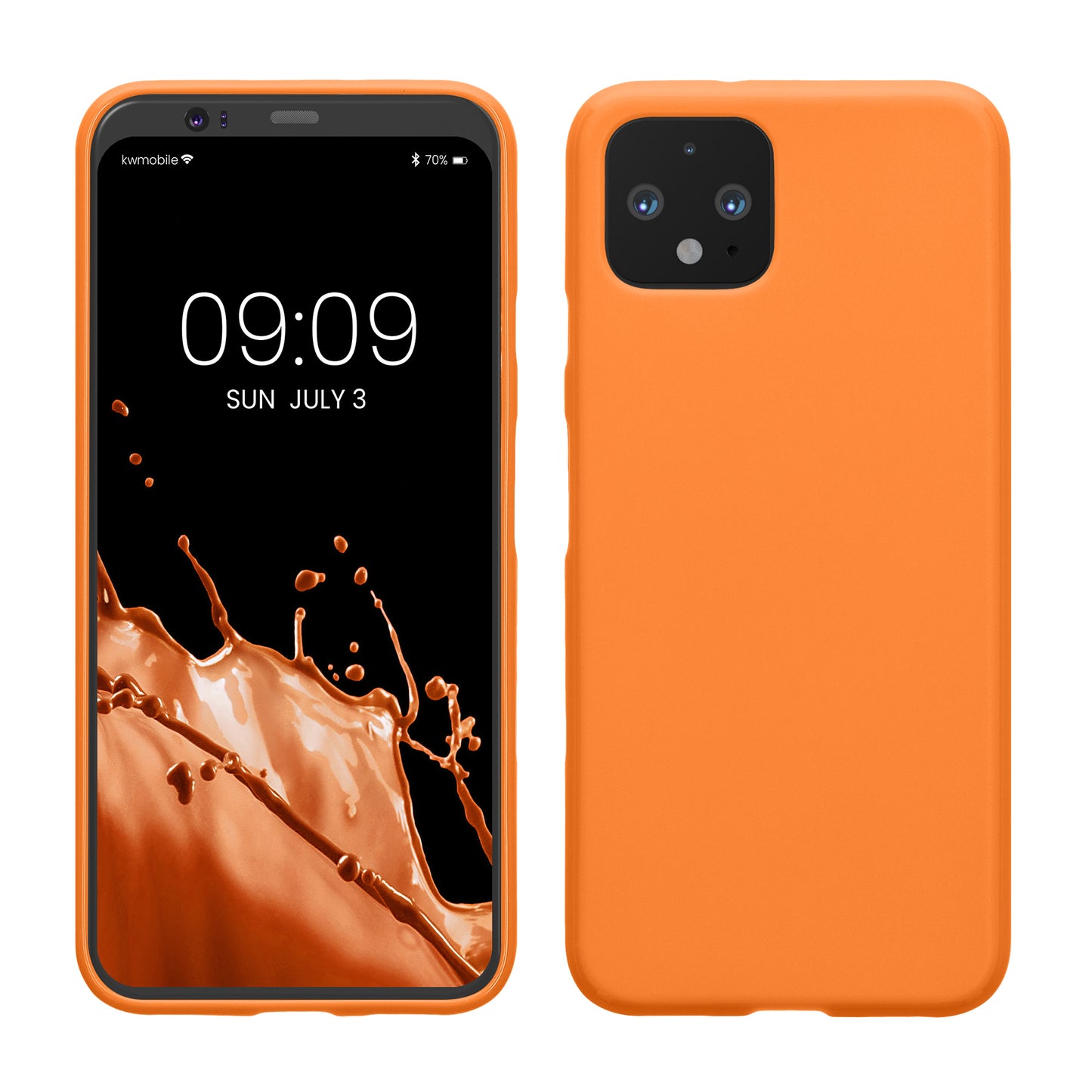 kwmobile Handyhülle für Google Pixel 4 - Kabelloses Laden - Schutzhülle Cover