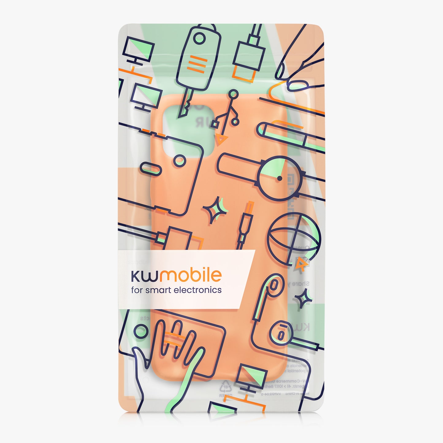 kwmobile Handyhülle für Google Pixel 4 - Kabelloses Laden - Schutzhülle Cover