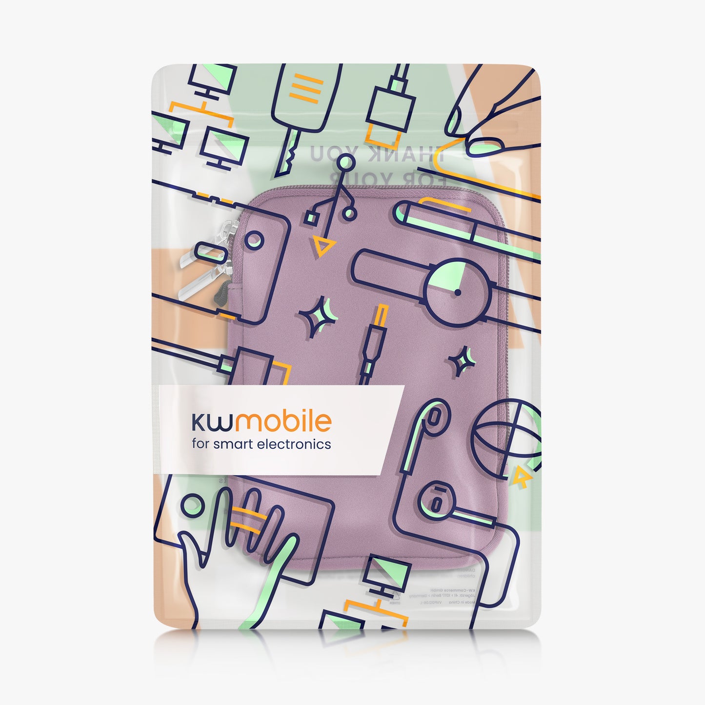 kwmobile Schutztasche für eReader