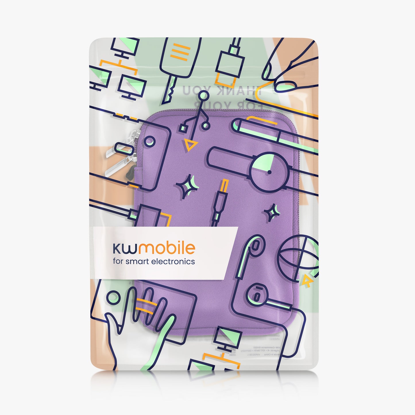 kwmobile Schutztasche für eReader