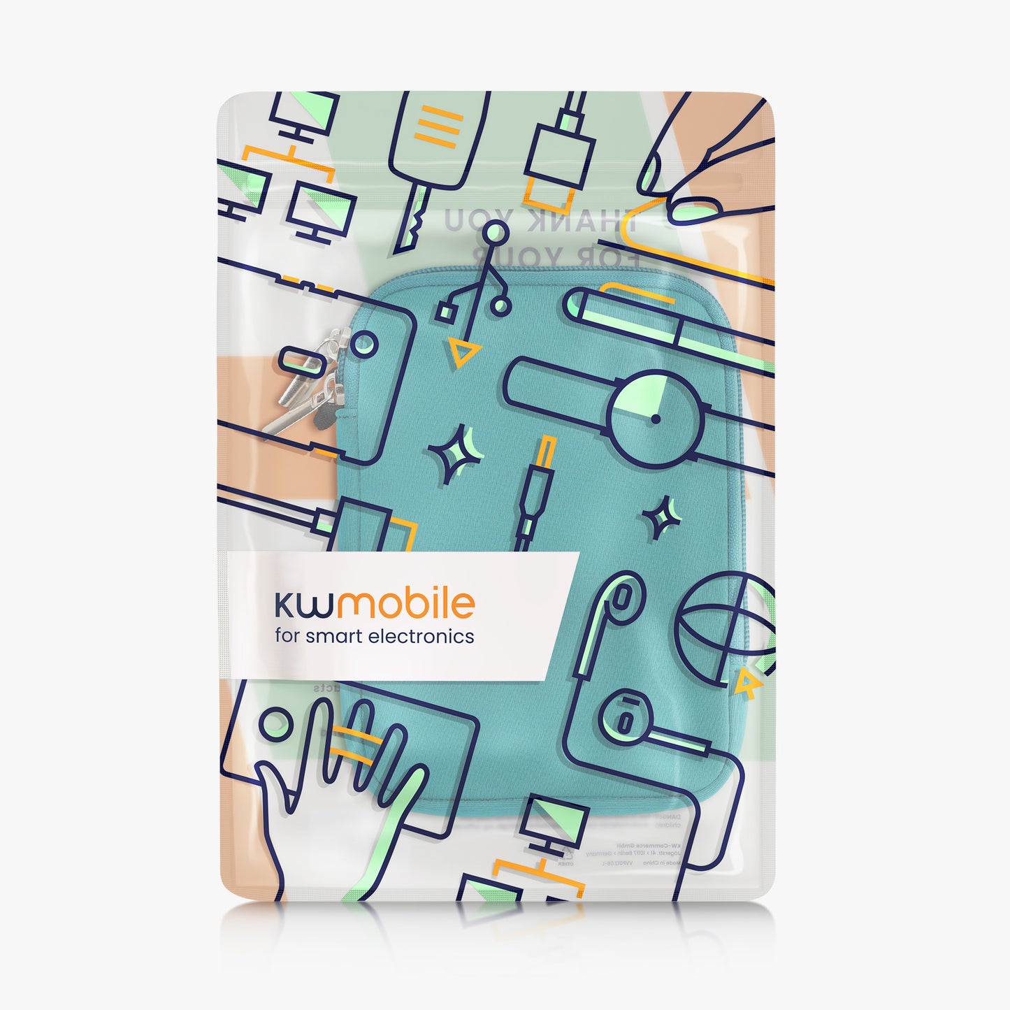 kwmobile Schutztasche für eReader