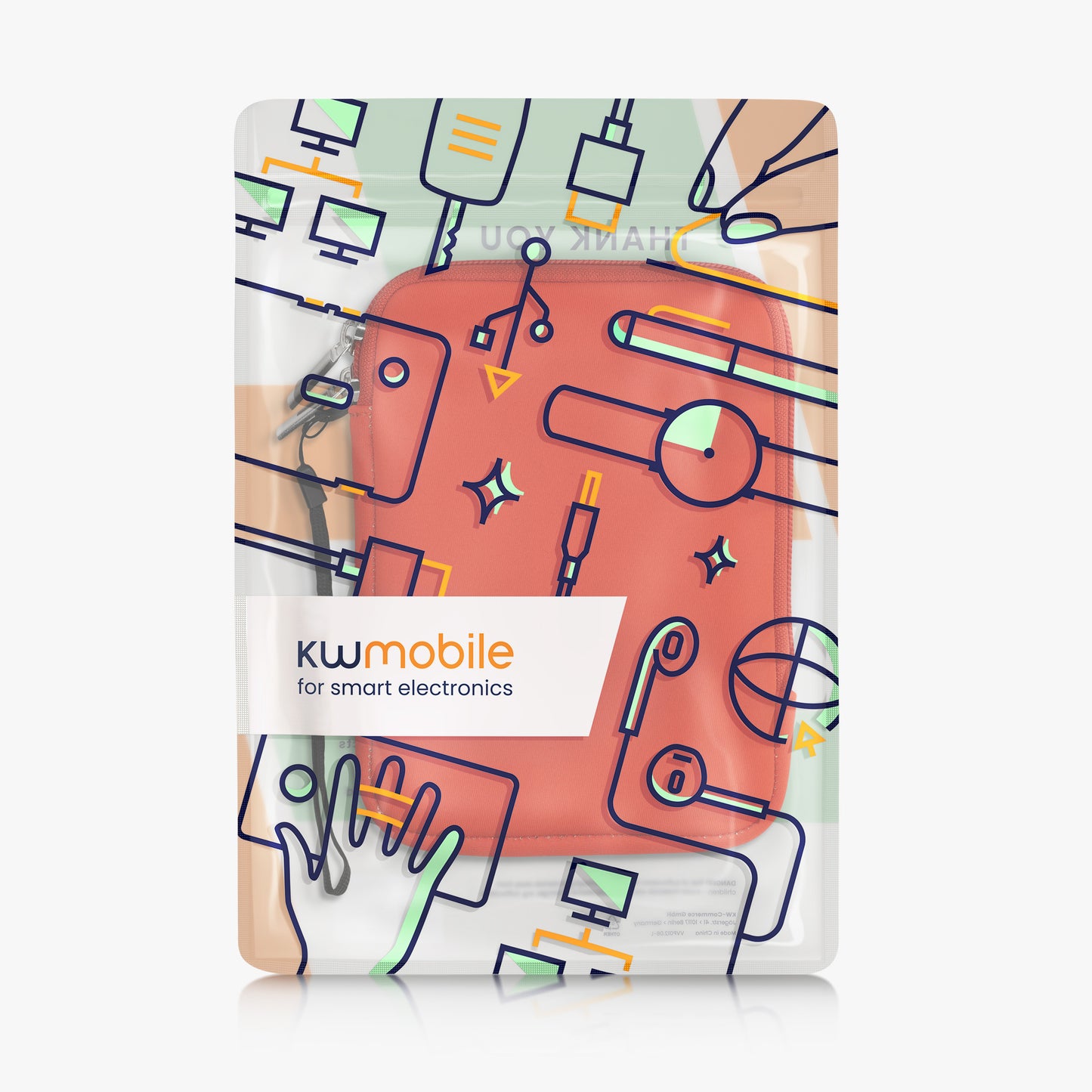 kwmobile Schutztasche für eReader