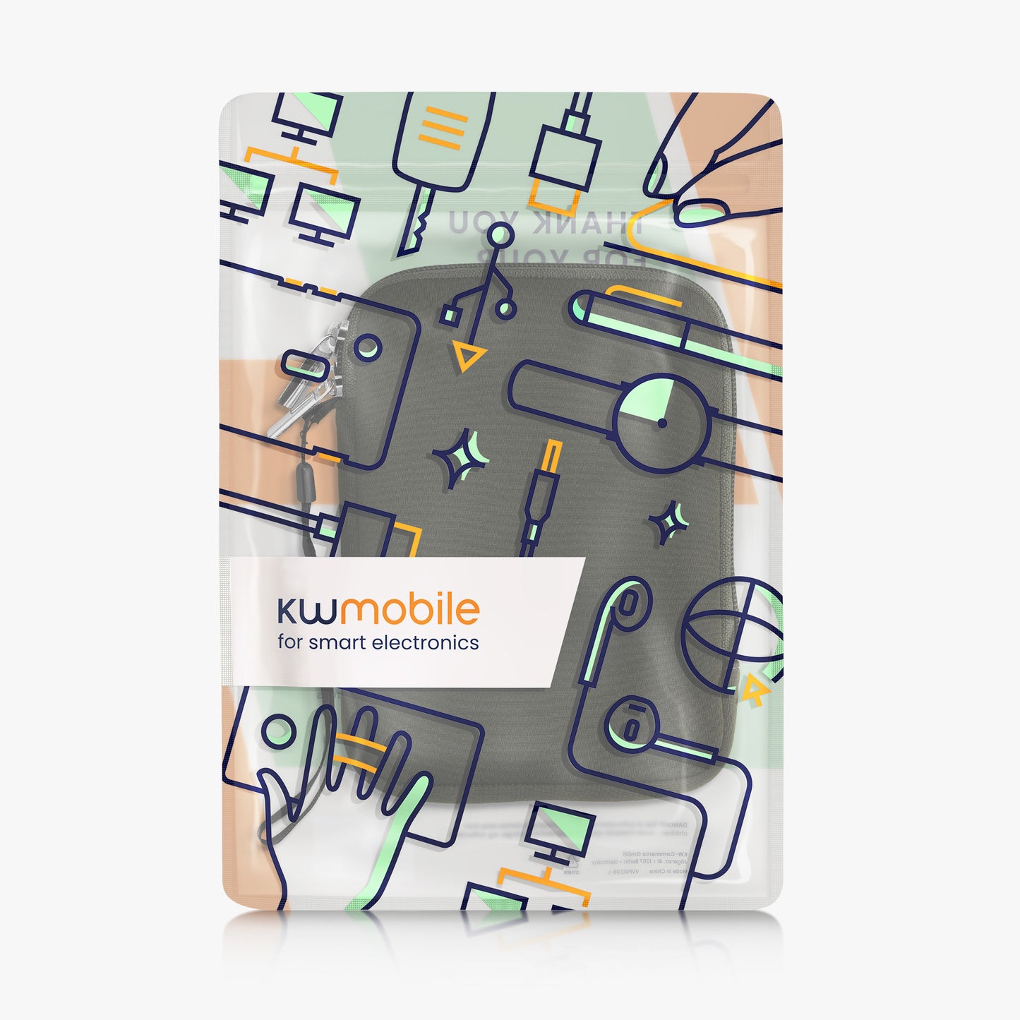 kwmobile Schutztasche für eReader