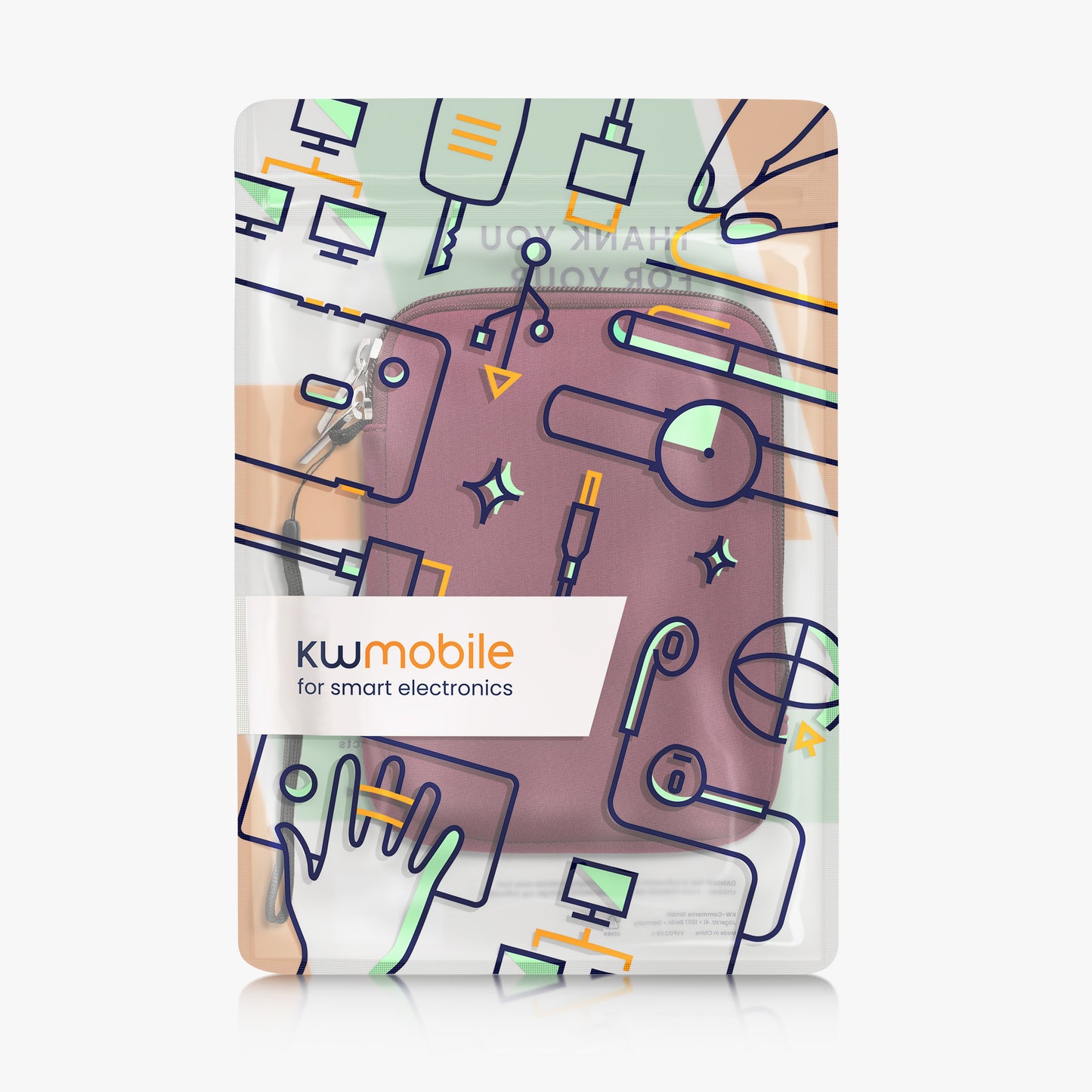 kwmobile Schutztasche für eReader