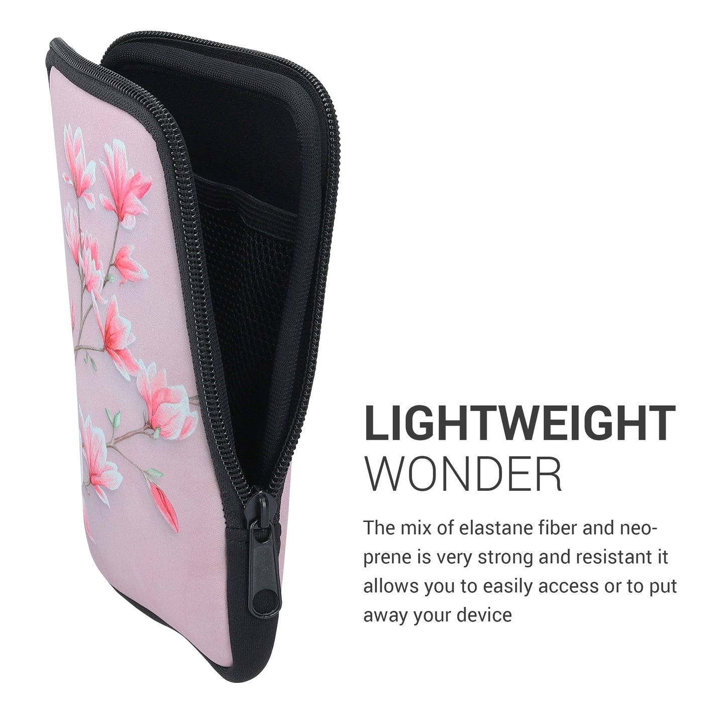 kwmobile Tasche für eReader - Hülle Schutzhülle Galaxie Baum Wiese - 17 x 12 x 2 cm Innenmaße