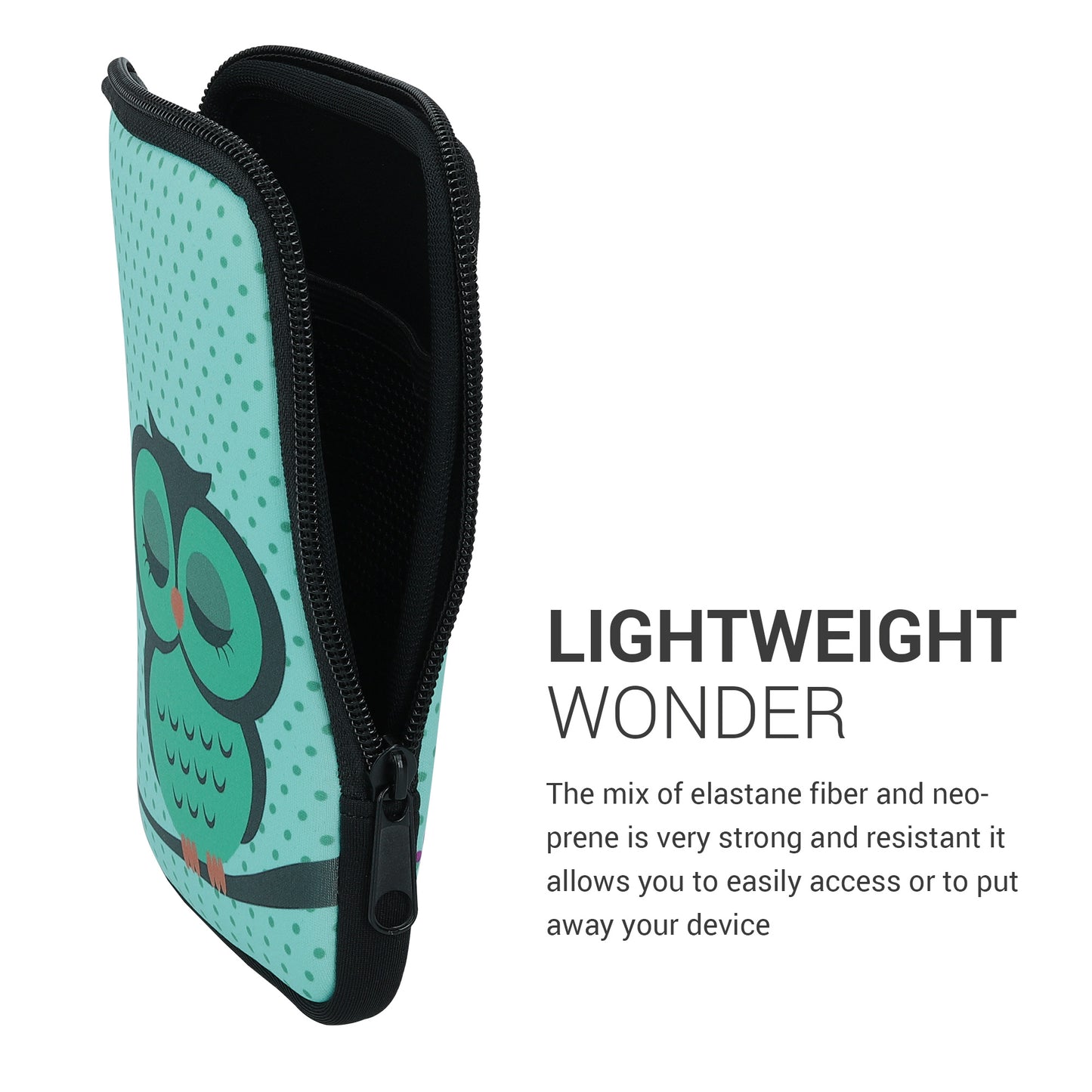 kwmobile Tasche für eReader - Hülle Schutzhülle Galaxie Baum Wiese - 17 x 12 x 2 cm Innenmaße