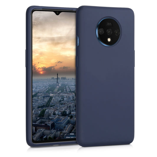 kwmobile Handyhülle für OnePlus 7T Hülle - Case Silikon - Kabelloses Laden - Schutzhülle Cover