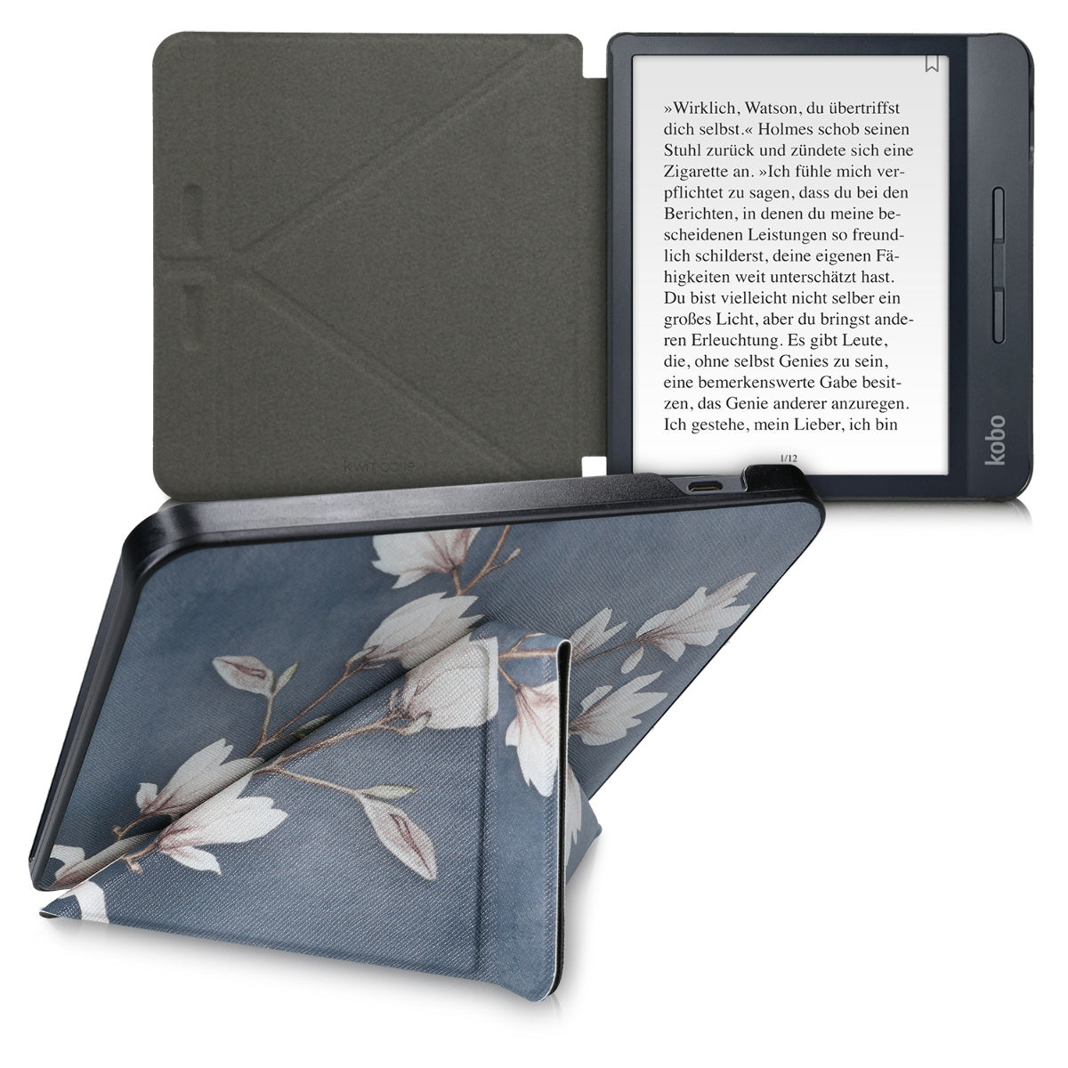 Kobo Libra H2O Kunstleder eReader Hülle