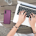 kwmobile Handyhülle für Xiaomi Mi 9 Lite Hülle - Silikon Case schimmernd - Schutzhülle Cover