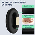 kwmobile Ohr Polster für Mpow 059 / H5 / H1 / H7 / H20 Ohrpolster - Ersatz Ohrpolster - Kopfhörer Ersatzteile - Kopfhörer Ersatzpolster für Over Ear Headphones