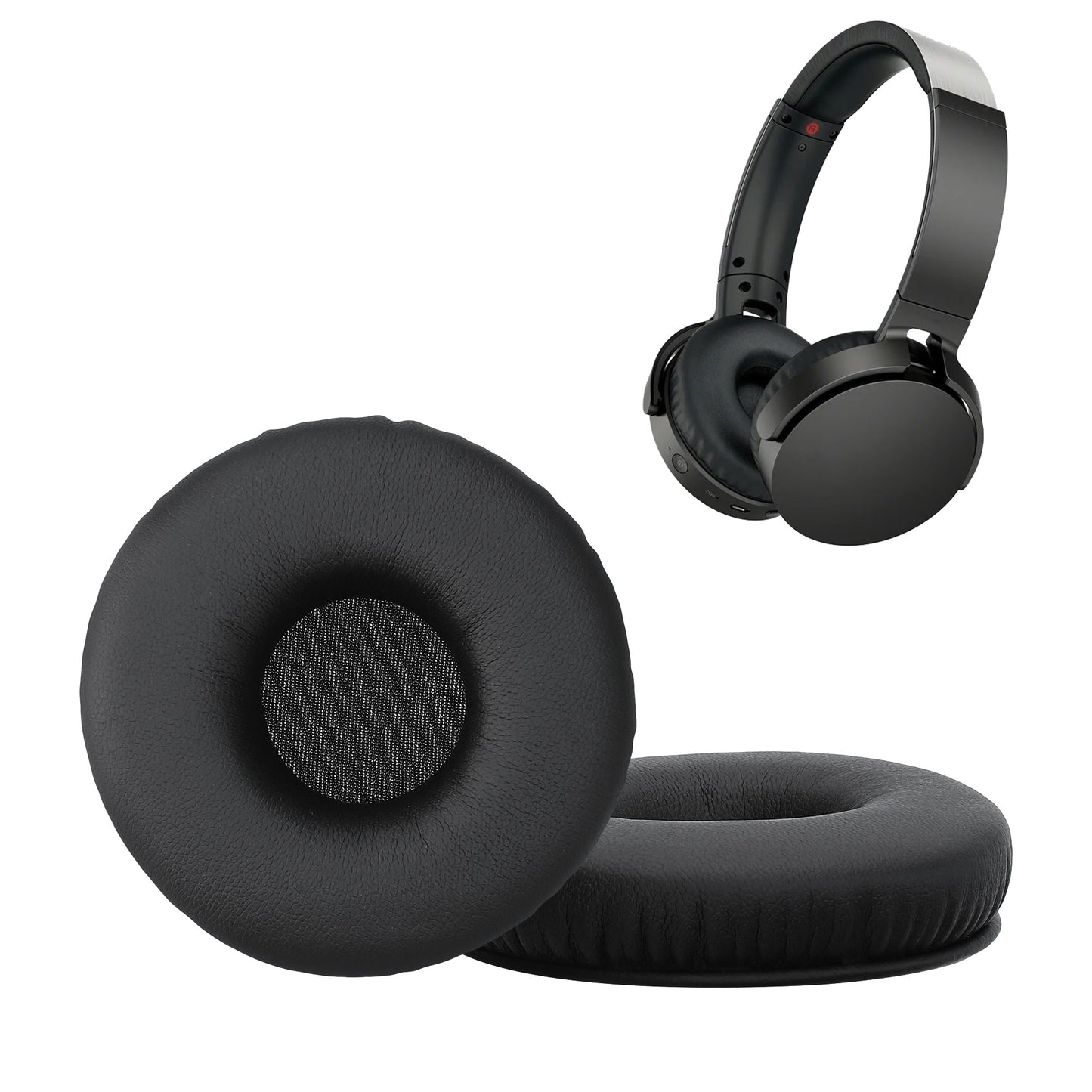 kwmobile Ohr Polster für Sony - Ersatz Ohrpolster - Kopfhörer Ersatzteile - Kopfhörer Ersatzpolster für Over Ear Headphones