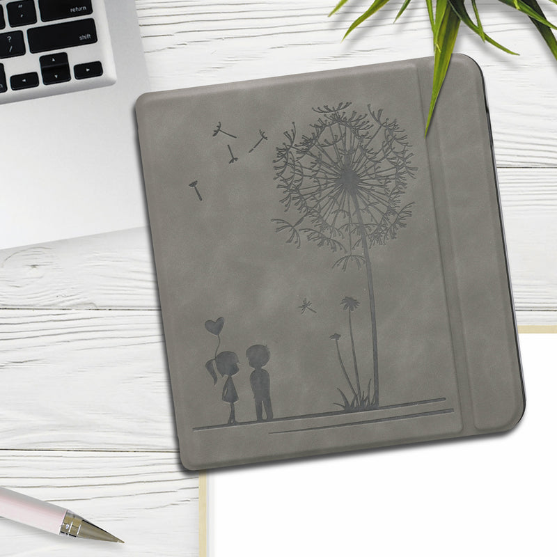 kwmobile Schutzhülle für Tolino Vision 5 Hülle - eReader Case aus Kunstleder mit Auto Sleep Funktion
