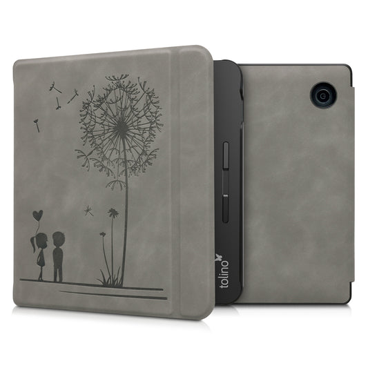 kwmobile Schutzhülle für Tolino Vision 5 Hülle - eReader Case aus Kunstleder mit Auto Sleep Funktion