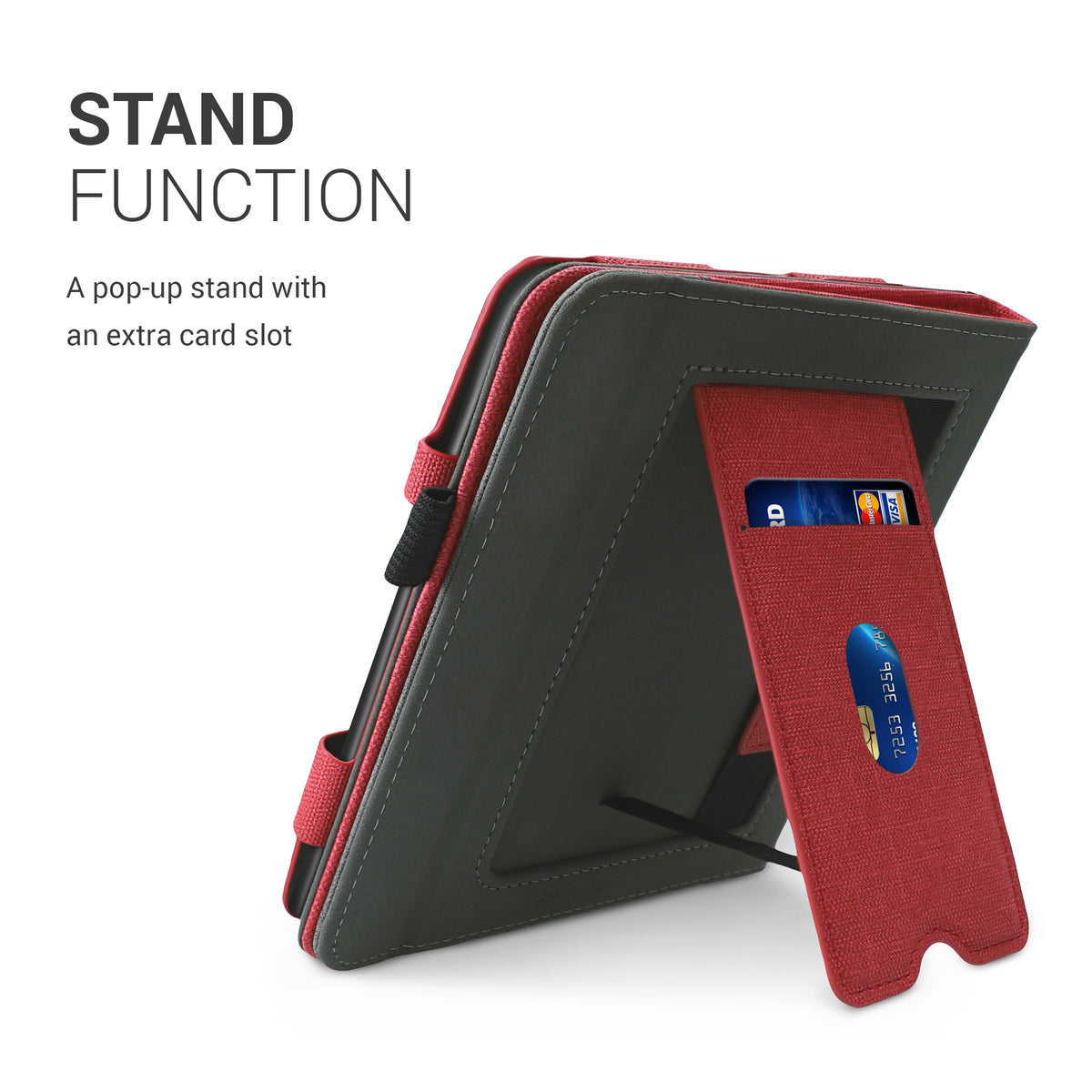 Tolino Vision 5 mit Handschlaufe Flip Case