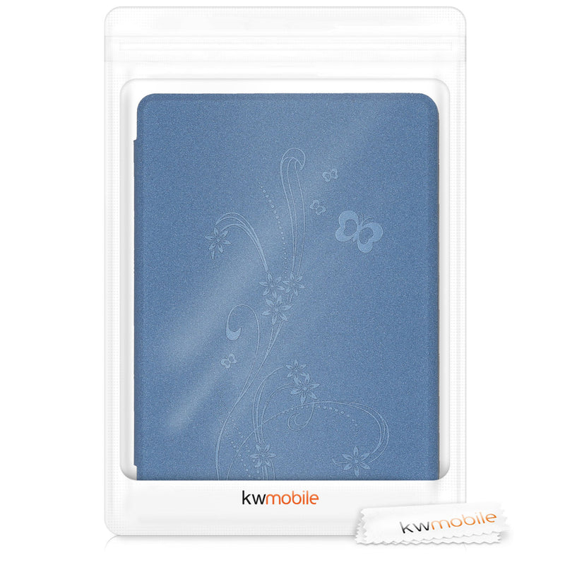 kwmobile Schutzhülle für Tolino Page 2 Hülle - eReader Flip Case mit Auto Sleep Funktion