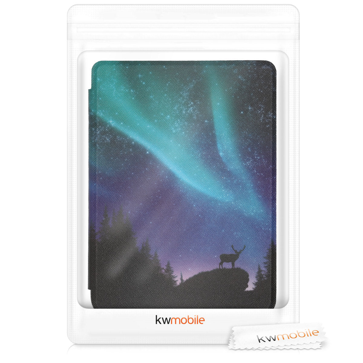 kwmobile Schutzhülle für Tolino Page 2 Hülle - eReader Flip Case mit Auto Sleep Funktion