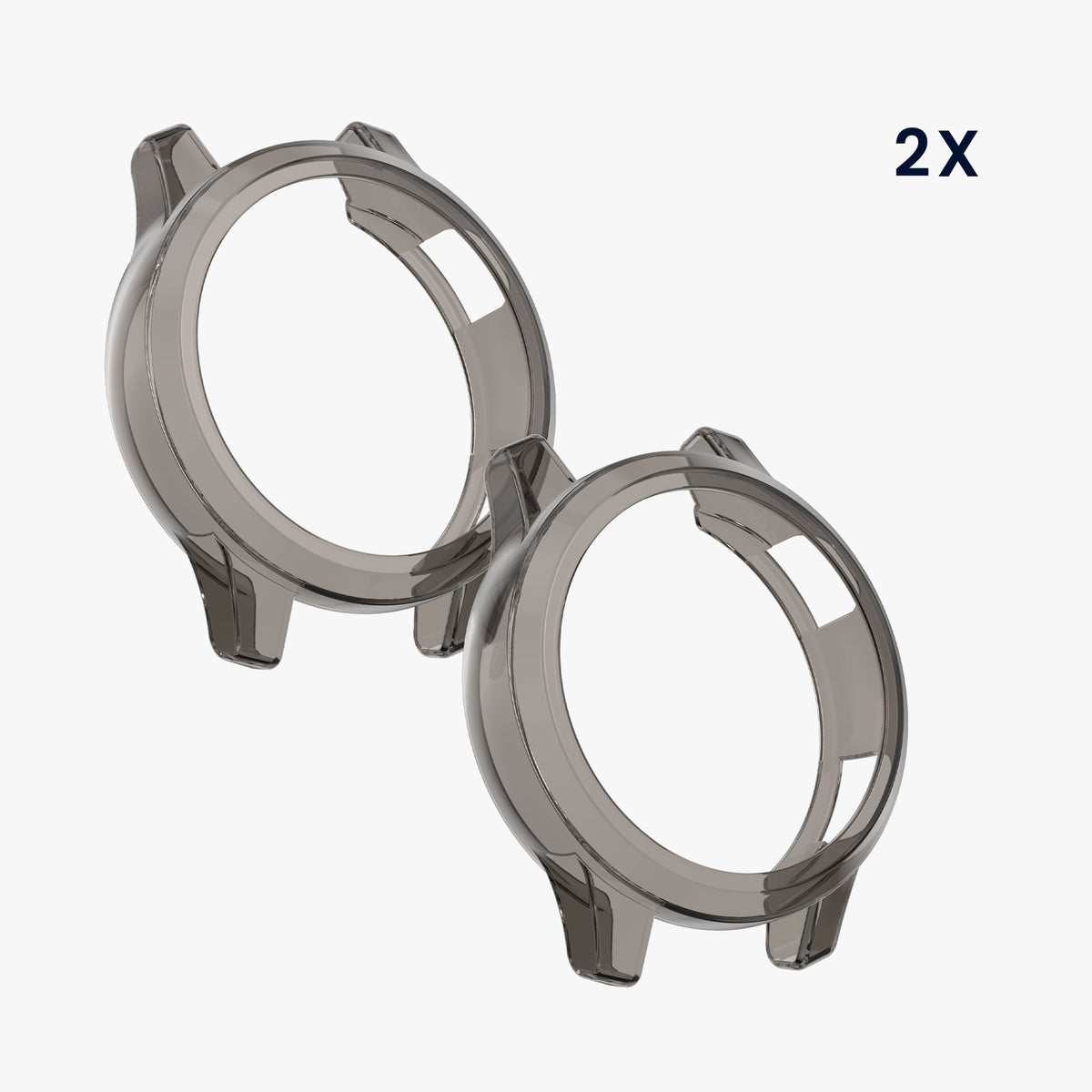 Garmin Vivoactive 4 (45 mm) 2x Sport Schutzhülle ohne Tracker