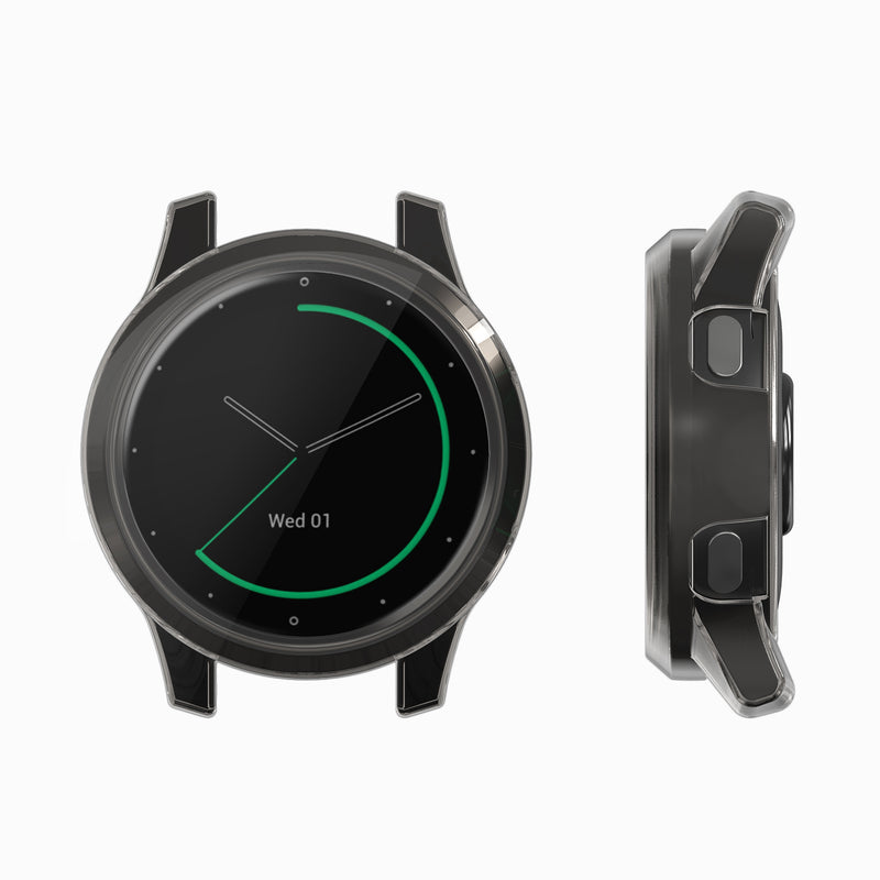 Garmin Vivoactive 4 (45 mm) 2x Sport Schutzhülle ohne Tracker