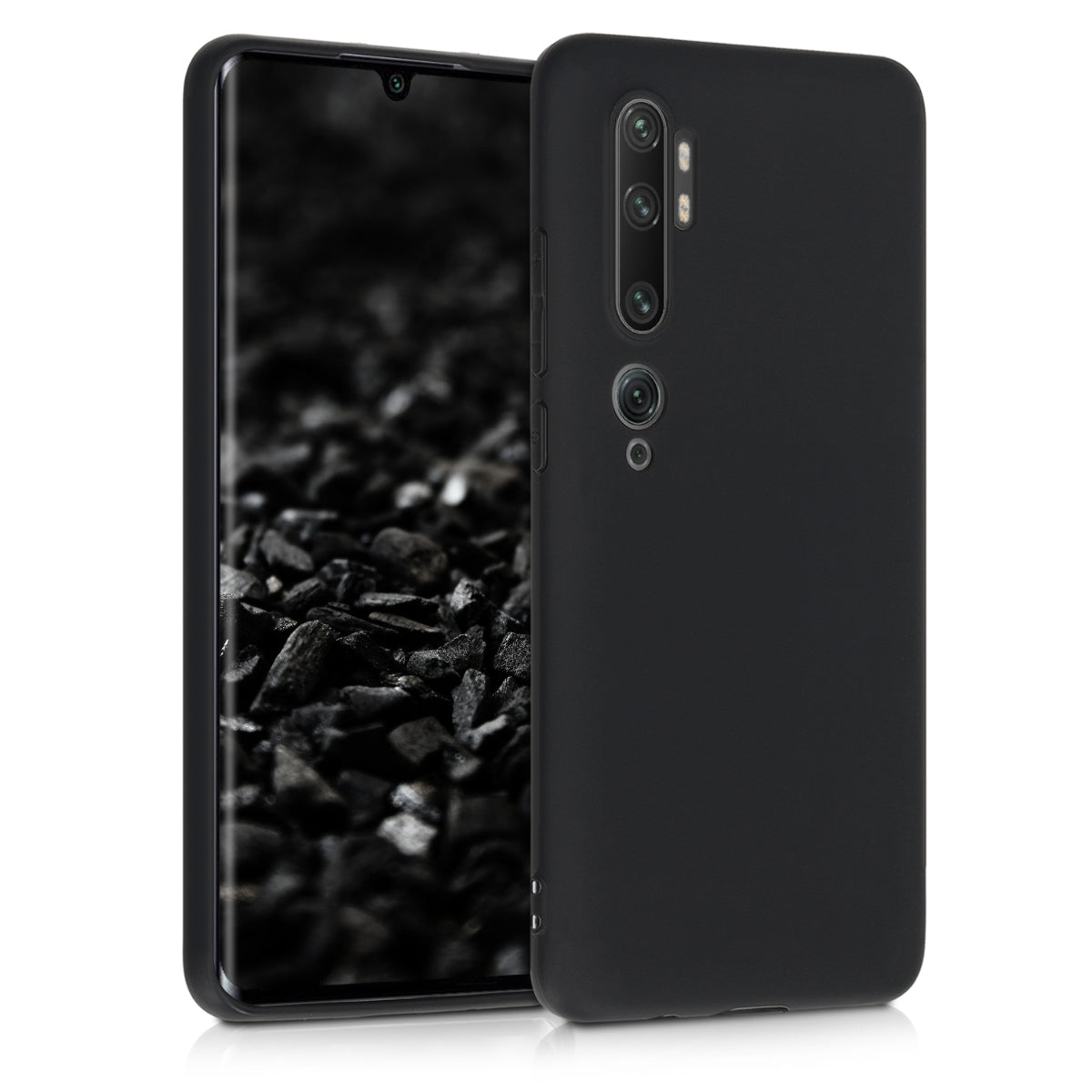 kwmobile Handyhülle für Xiaomi Mi Note 10 / Note 10 Pro Hülle - weiches Handy Silikon Case - Schutzhülle Cover