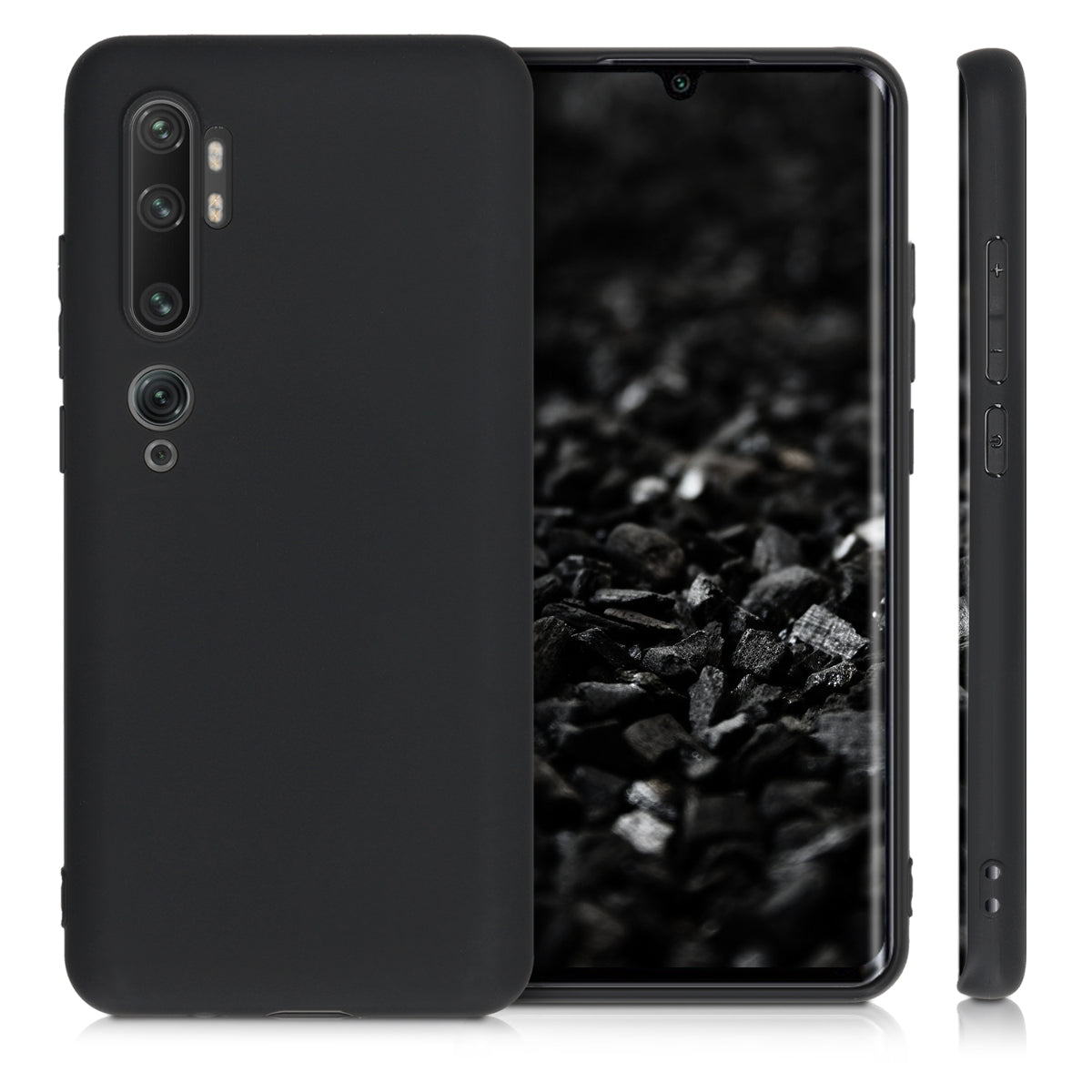 kwmobile Handyhülle für Xiaomi Mi Note 10 / Note 10 Pro Hülle - weiches Handy Silikon Case - Schutzhülle Cover