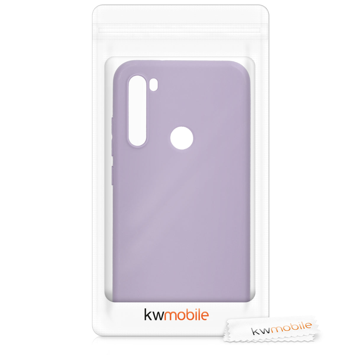 kwmobile Handyhülle für Xiaomi Redmi Note 8T - Kabelloses Laden - Schutzhülle Cover