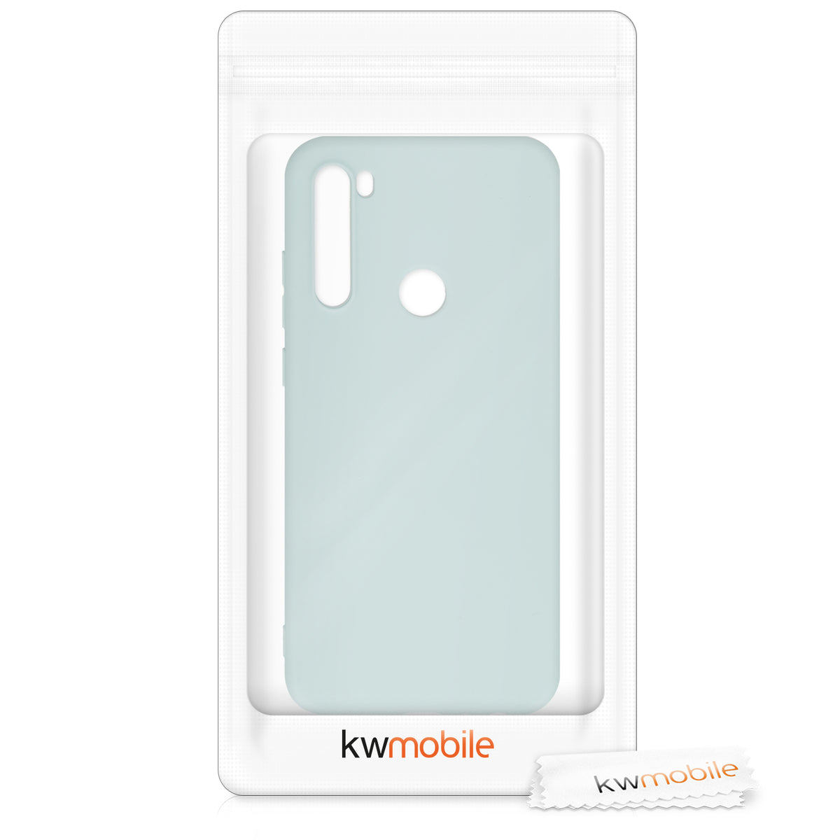kwmobile Handyhülle für Xiaomi Redmi Note 8T - Kabelloses Laden - Schutzhülle Cover
