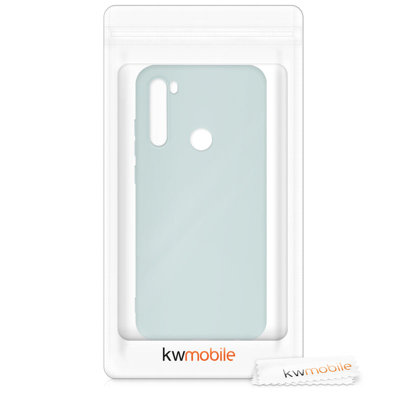 kwmobile Handyhülle für Xiaomi Redmi Note 8T - Kabelloses Laden - Schutzhülle Cover