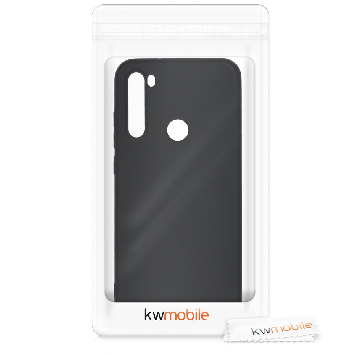 kwmobile Handyhülle für Xiaomi Redmi Note 8T - Kabelloses Laden - Schutzhülle Cover