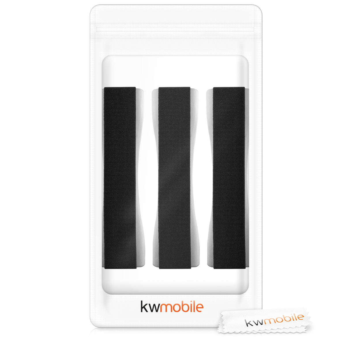 kwmobile Tablet Fingerhalter Griff Halter - Selbstklebende Tablet PC Fingerhalterung kompatibel mit iPad Samsung Sony