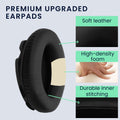 kwmobile Ohr Polster für AKG N60NC Wired Ohrpolster Ersatz Ohrpolster Kopfhörer Ersatzteile Kopfhörer Ersatzpolster für Over Ear Headphones